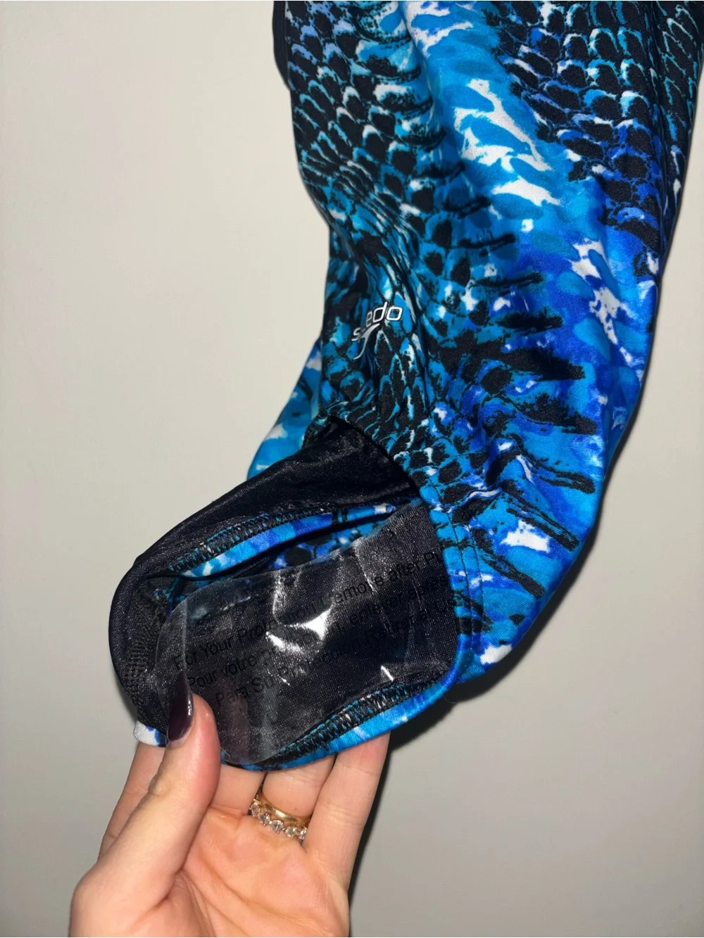 Speedo bold blue